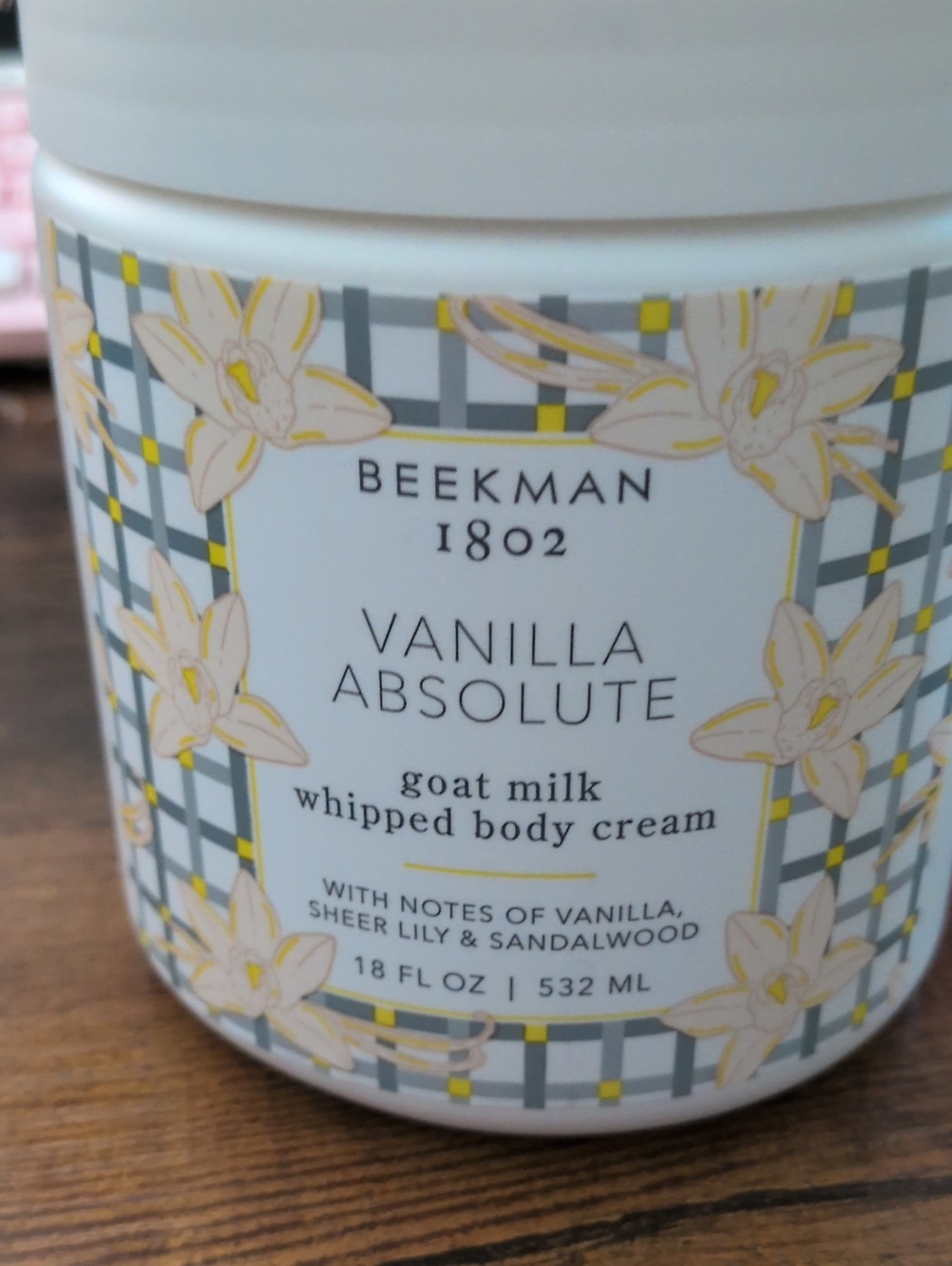 Beekman 1802 Vanilla Absolute Goat Milk Whipped Body Cream - White